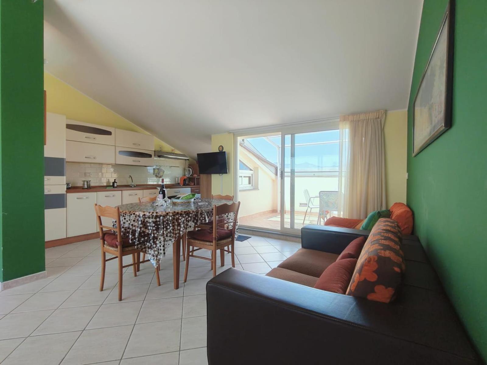 Sicilia, Mansarda Le Due Terrazze Apartment มาสคาลิ ภายนอก รูปภาพ